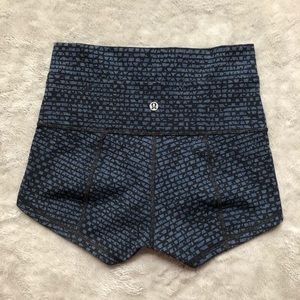 Lululemon High Waisted Shorts